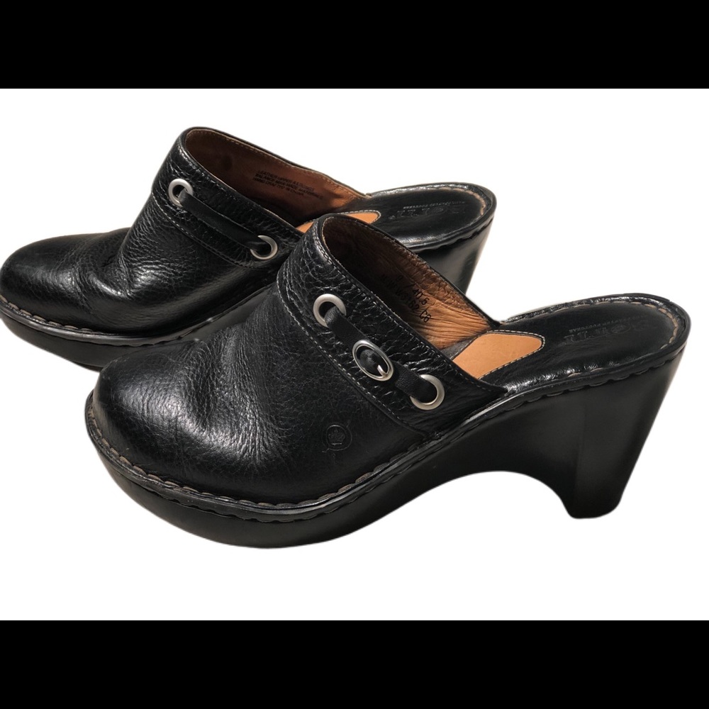 Born Black Clog size 9